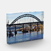 Tyne Bridge Newcastle UK Photo Block Fotoblokken (Links)