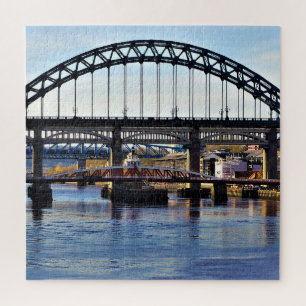 Tyne Bridge Newcastle UK Photo Square Legpuzzel