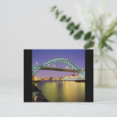 Tyne Bridge, Newcastle-Upon-Tyne, Engeland Briefkaart (Staand voorkant)