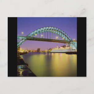 Tyne Bridge, Newcastle-Upon-Tyne, Engeland Briefkaart