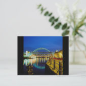 Tyne Bridge, Newcastle-Upon-Tyne, Engeland Briefkaart (Staand voorkant)