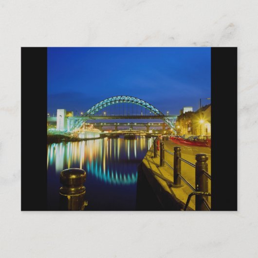 Tyne Bridge, Newcastle-Upon-Tyne, Engeland Briefkaart (Voorkant)