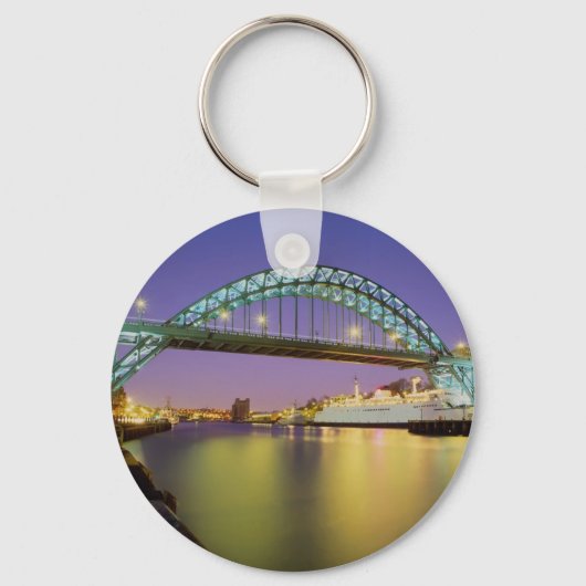 Tyne Bridge, Newcastle-Upon-Tyne, Engeland Sleutelhanger (Voorkant)