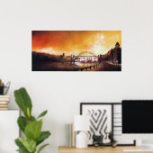 Tyne Bridge Newcastle upon Tyne Print (Thuiskantoor)
