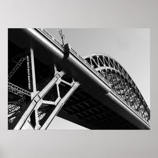 Tyne Bridge Poster/Afdrukken Poster (Voorkant)
