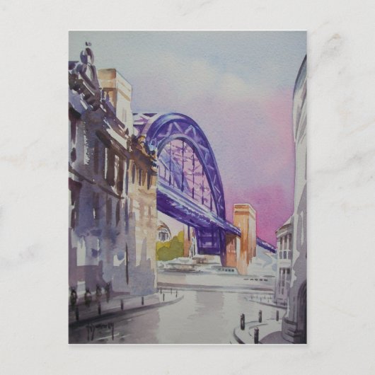 Tyne Bridge van Dean Street Post Card Briefkaart (Voorkant)
