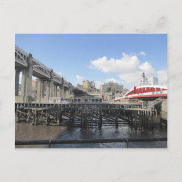 Tyne Riverside, Swing Bridge, High Level Bridge en Briefkaart