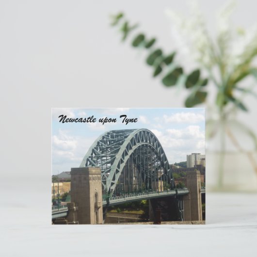 tynebrug briefkaart (Staand voorkant)