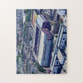 Tynecastle Stadion Edinburgh Lucht Kunst Legpuzzel (Verticaal)