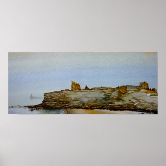 Tynemouth Castle and Priory, Tynemouth Print (Voorkant)
