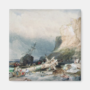 Tynemouth Castle, Tyne and Draag, met Wreck Magneet
