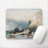 Tynemouth Castle, Tyne and Draag, met Wreck Muismat (Met muis)