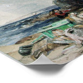 Tynemouth Castle, Tyne and Draag, met Wreck Poster (Hoek)