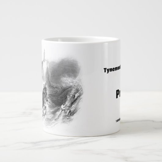 Tynemouth Lighthouse and Harbour Grote Koffiekop (Voorkant)