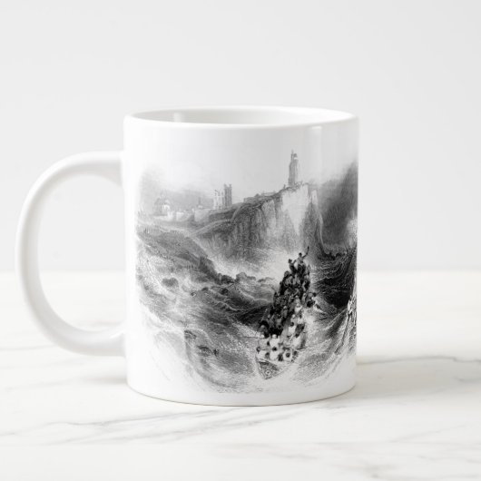 Tynemouth Lighthouse and Harbour Grote Koffiekop (Links)