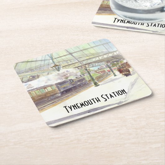 Tynemouth Station onderzetter (Schuin)