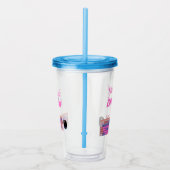 Typ mijn toekomst acryl drinkbeker (Rechts)