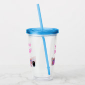 Typ mijn toekomst acryl drinkbeker (Links)