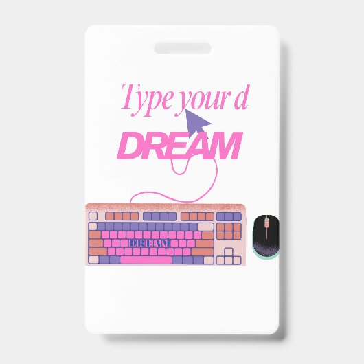 Typ mijn toekomst badge (Voorzijde)