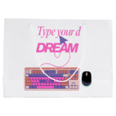 Typ mijn toekomst groot cadeauzakje (Achterkant)