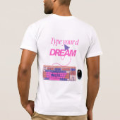 Typ mijn toekomst t-shirt (Achterkant)