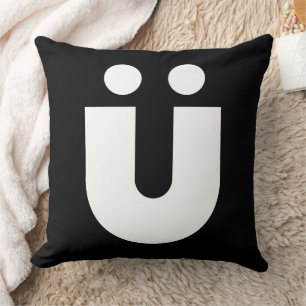 TYP(O) Creaties: Umlaut Ü Kussen