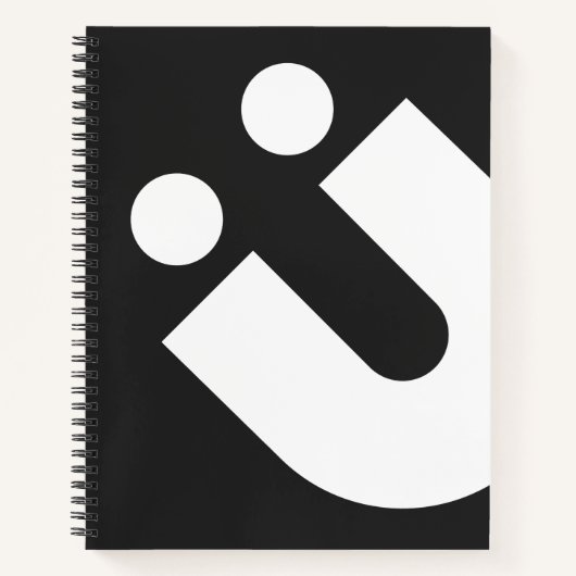 TYP(O) Creations: Umlaut Ü Notitieboek (Voorkant)