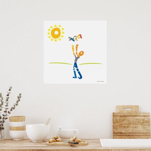 Typ papa Print - Happy Vaderdag! (Keuken)