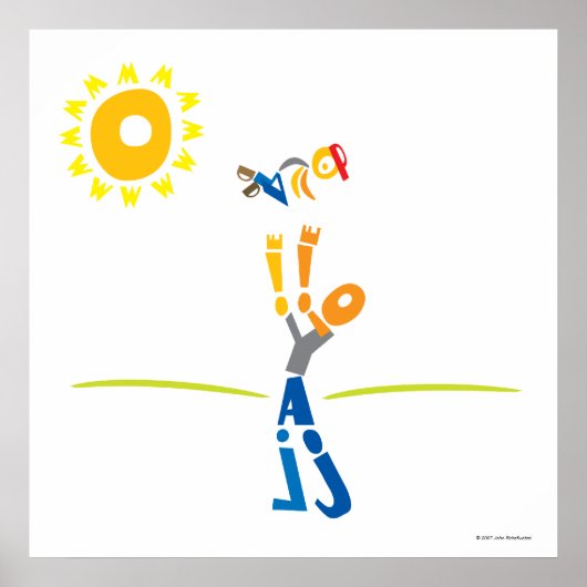 Typ papa Print - Happy Vaderdag! (Voorkant)