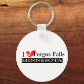 Typ uw Minnesota Town Sleutelhanger (Voorkant)