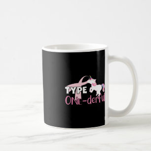 Type 1 derful - Diabetes Bewustheid - Unicorn - S Koffiemok