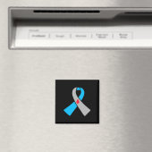 Type 1 Diabetes Awareness Ribbon Badge Magneet (Insitu (Vaatwasser))