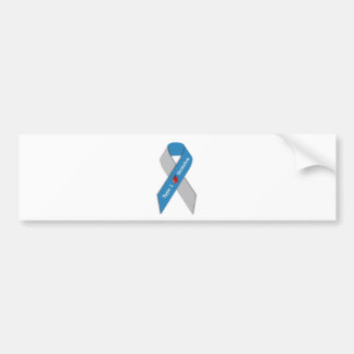 Type 1 Diabetes Awareness Ribbon Bumpersticker