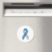 Type 1 Diabetes Awareness Ribbon Magneet (Insitu (Vaatwasser))