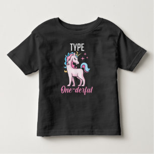 Type 1 Diabetes Awareness Unicorn Diabetic Patiënt Kinder Shirts