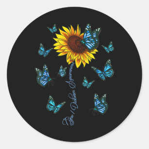 Type 1 Diabetes Bewustmaking Juveniele diabetes Re Ronde Sticker