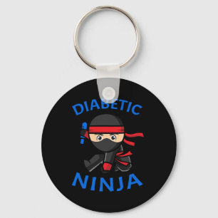 Type-1 Diabetes Bewustzijn Diabetische Ninja T1d K Sleutelhanger