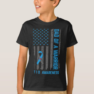 Type 1 diabetes bewustzijn T1D vader van het type T-shirt