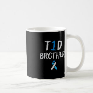 Type 1 Diabetes Brother Awareness for Diabetics Koffiemok