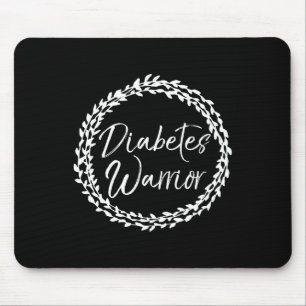 Type 1 Diabetes Citaat Vloeiend Ontwerp Diabetes Muismat