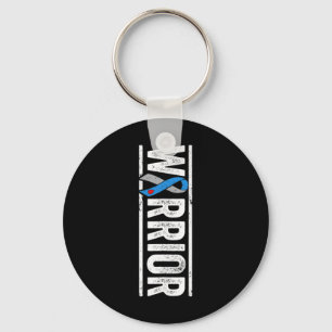 Type 1 Diabetes Krijger - Zijwaartse Awareness Lin Sleutelhanger