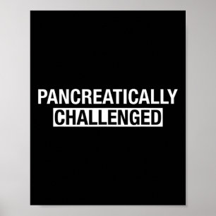 Type 1 Diabetes Mannen Vrouwen Pancreatisch Uitdag Poster