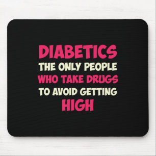 Type 1 Diabetes Moeder T1d Diabetisch Bewustzijn Muismat