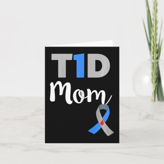 Type 1 Diabetes Moeder - T1D Moeder Kaart (Voorkant)