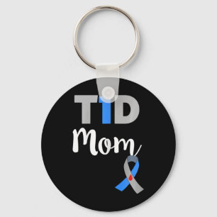 Type 1 Diabetes Moeder - T1D Moeder Sleutelhanger