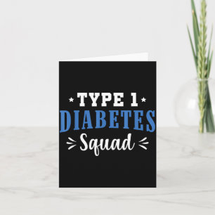 Type 1 Diabetes Squad - Diabetes Bewustzijn Kaart
