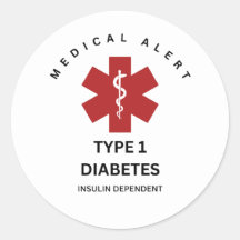 TYPE 1 DIABETES-STICKERS