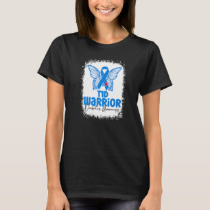 Type 1 Diabetes Warrior T1D Bewustmaands Butter T-shirt