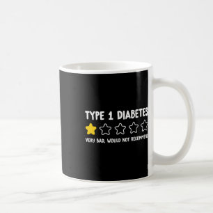 Type 1 diabetes Zeer slecht zou 1 Sta niet aanrade Koffiemok