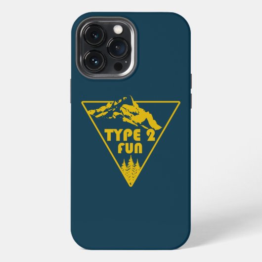 Type 2 Fun Bergen iPhone Hoesje (Achterkant)